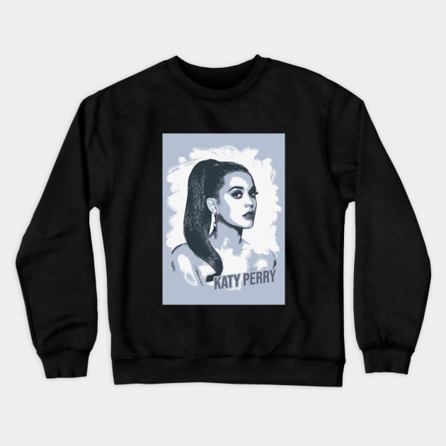 KATY PERRY ART Crewneck Sweatshirt by Rezronauth